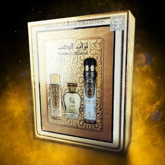 Ard Al Zaafaran Turab Al Dhahab 3 Piece Gift Set