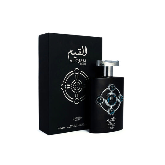 Al Qiam Silver Eau De Parfum Spray 100ml by lattafa