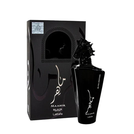 Maahir Black Edition 100ml EDP by Lattafa