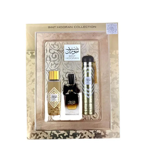 Bint Hooran 3 Piece Gift Set Collection Ard Al Zaafaran