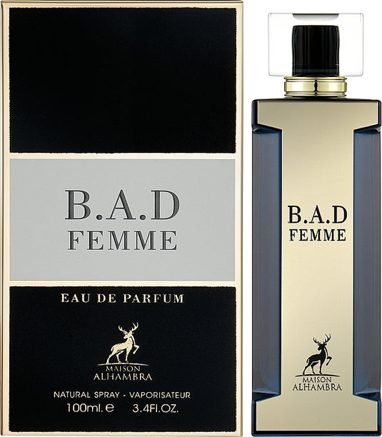 BAD Femme 100ml EDP by Maison Alhambra