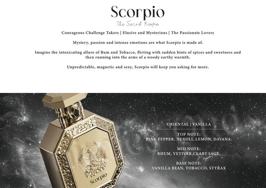 Genesis Scorpio Perfume 90ml EDP French Avenue