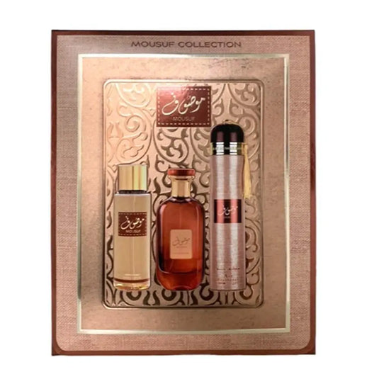 Mousuf 3 Piece Gift Set Collection Ard Al Zaafaran