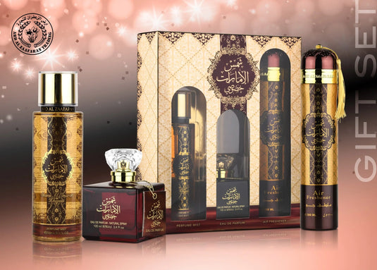 Shams Al Emarat Khususi 3 Piece Gift Set Collection Ard Al Zaafaran