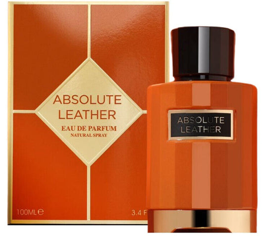 Absolute Leather | Eau De Parfum 100ml | by Fragrance World