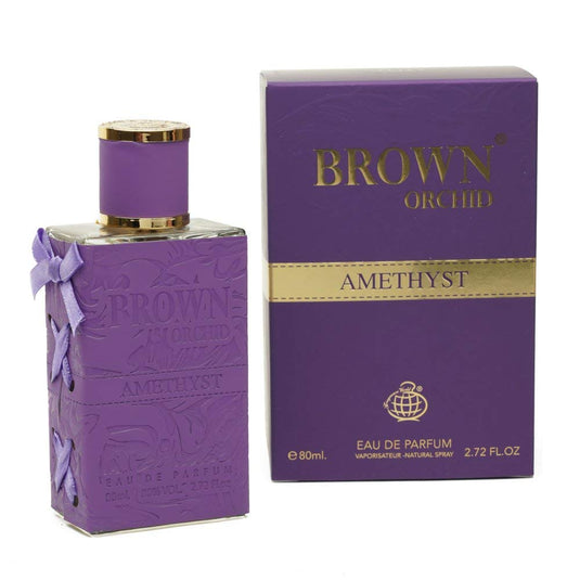 Brown Orchid Amethyst | Eau De Parfum 80ml | by Fragrance World