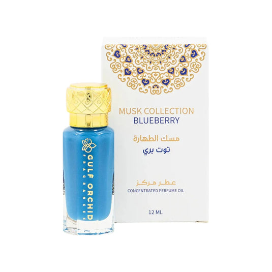 MUSK TAHARA BLUEBERRY PERFUME OIL 12ML BY GULF ORCHID