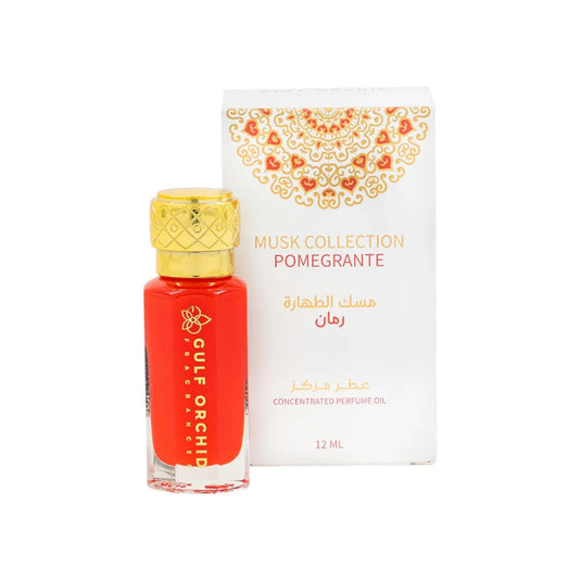 MUSK TAHARA POMEGRANATE PERFUME OIL 12ML BY GULF ORCHID