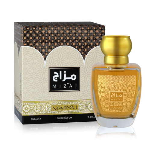 MIZAJ by Maryaj Perfume For Unisex Eau De Parfum, 100 ml - Sophisticated Fragrance for Men and Women - Floral Fruity