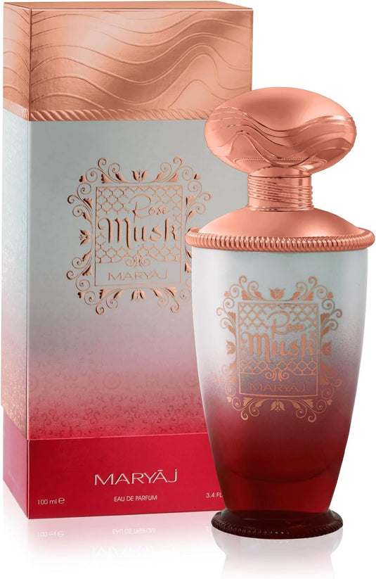 ROSE MUSK Eau De Parfum For Unisex 100ml by Maryaj Perfumes