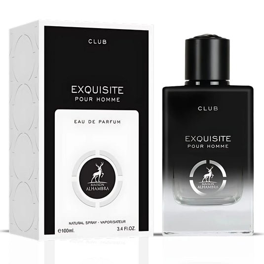 Exquisite Club Pour Homme Eau De Parfum Spray 100ML (3.4 OZ) By Maison Alhambra