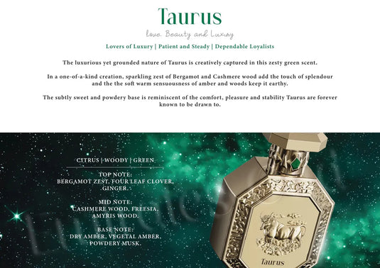Genesis Taurus Perfume 90ml EDP French Avenue