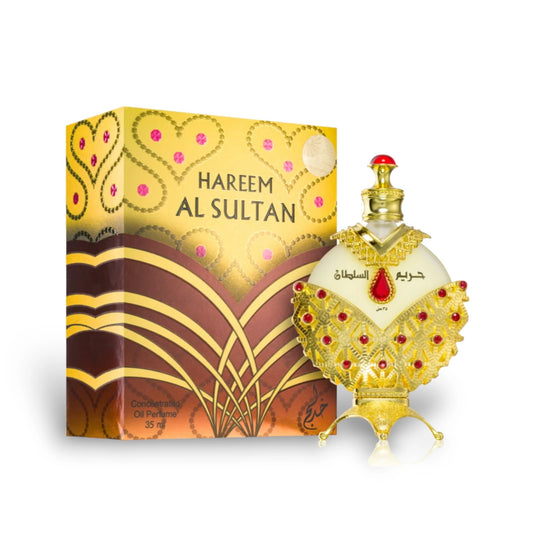 Hareem Al Sultan Gold Concentrated Perfume Oil 35ml (Attar) by Khadlaj